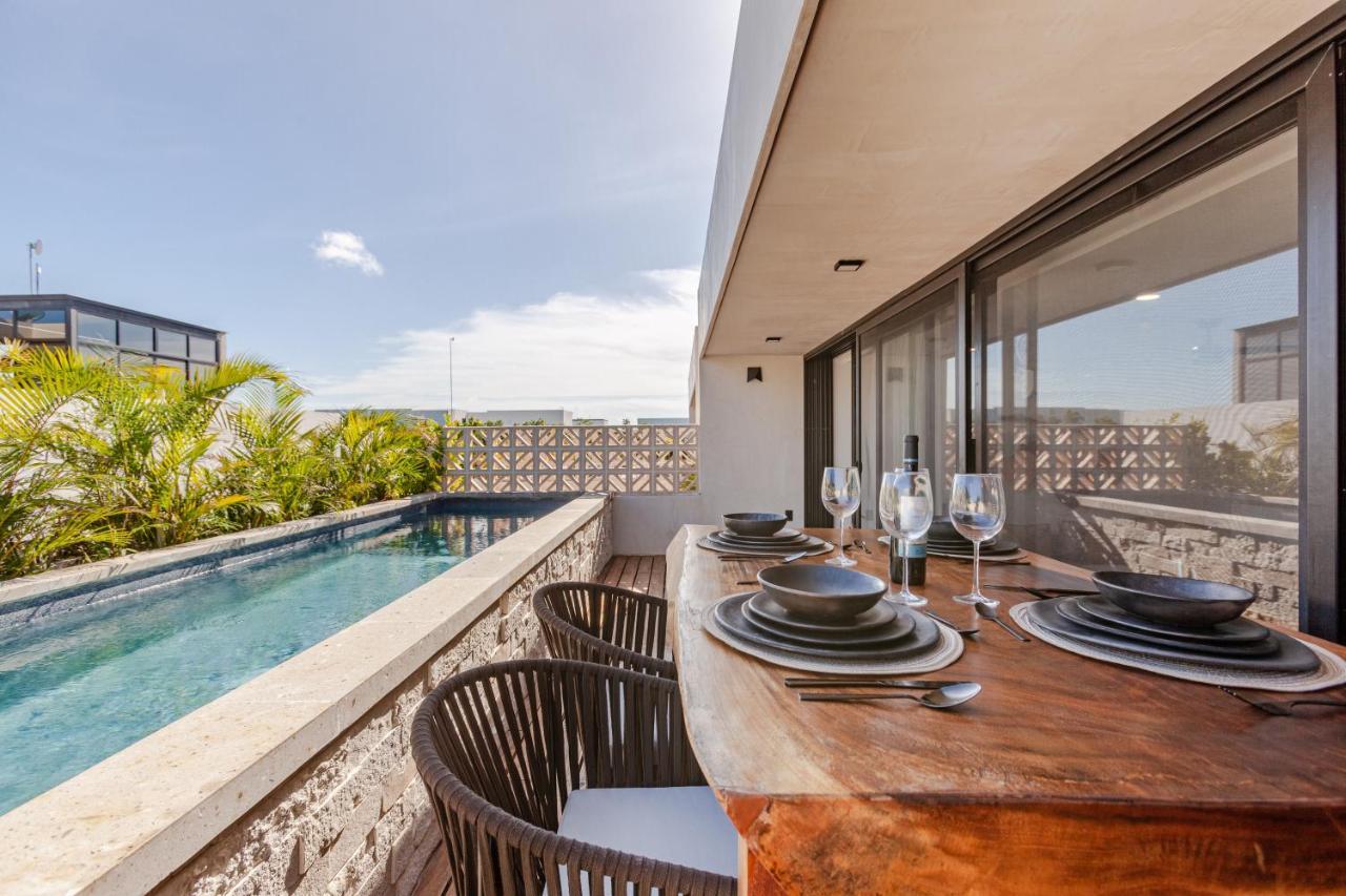 Aru Luxury Condos - Private Pools 图卢姆 外观 照片
