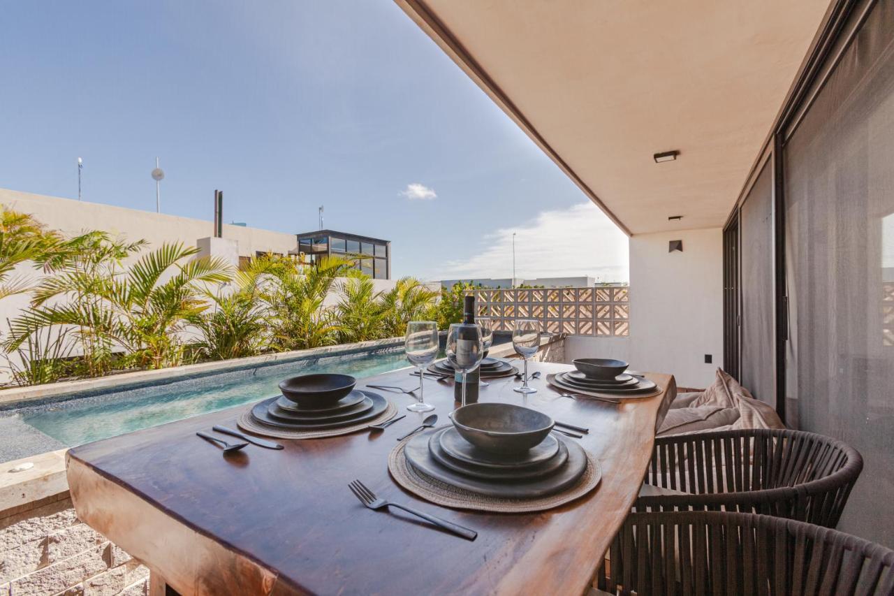 Aru Luxury Condos - Private Pools 图卢姆 外观 照片